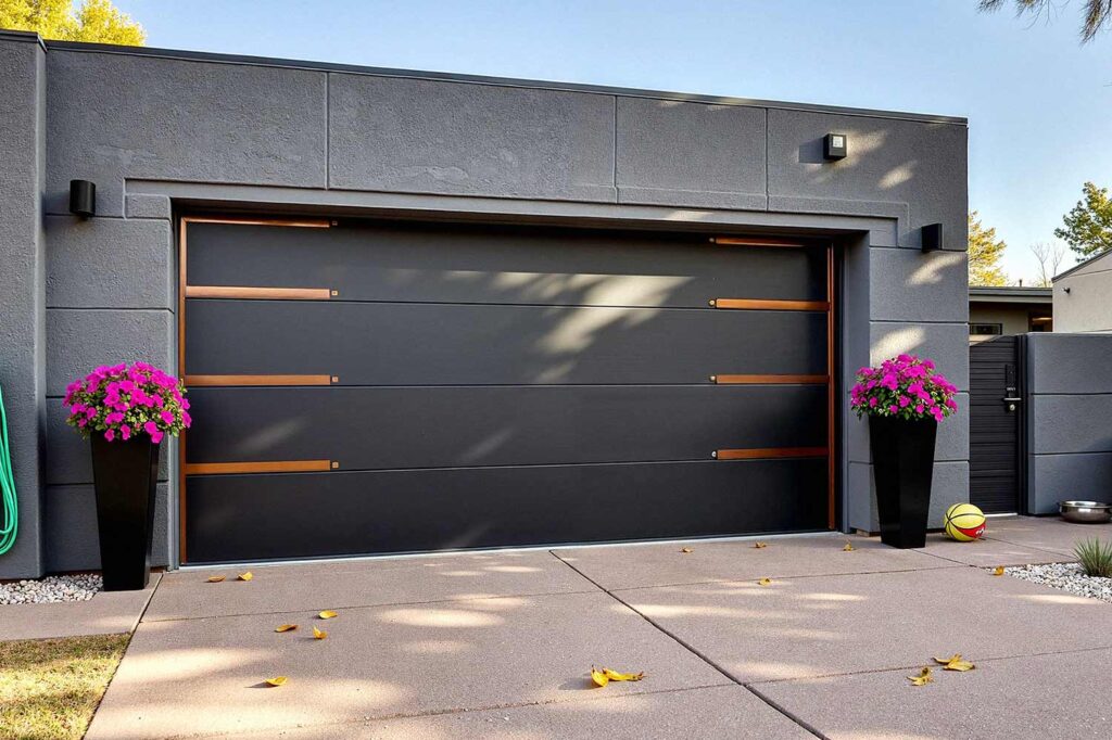 Charcoal Black Garage Door With Copper Metallic Hardware, garage door colors, garage door paint ideas, modern garage door colors, garage door color schemes, best garage door colors, curb appeal, garage door painting ideas, Garage Door Colors, Garage Door Hues, Garage Door Shades, Garage Door Tints, Garage Door Paint Ideas, Garage Door Coating Concepts, Garage Door Finishing Suggestions, Garage Door Color Inspirations, Modern Garage Door Colors, Contemporary Garage Door Hues, Trendy Garage Door Shades, Current Garage Door Colors, Garage Door Color Schemes, Garage Door Color Combinations, Garage Door Color Palettes, Garage Door Color Arrangements, Best Garage Door Colors, Top Garage Door Hues, Ideal Garage Door Shades, Recommended Garage Door Colors, Curb Appeal, Exterior Charm, Street Appeal, Home Aesthetics, Garage Door Painting Ideas, Garage Door Painting Concepts, Garage Door Painting Inspirations, Garage Door Painting Suggestions