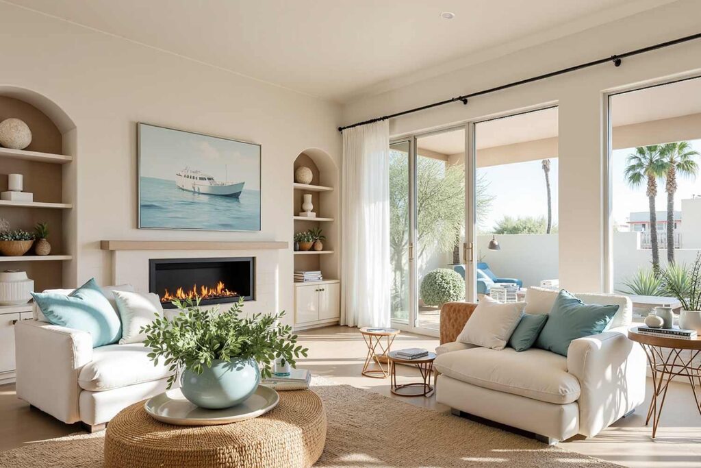 Inviting Living Room with Warm Ivory Walls and Coastal Decor, coastal decor Phoenix, Maritime design Scottsdale, Seaside decor Arcadia, Ocean-inspired design near me, Beach-style decorating nearby, Coastal interior design painter, Shoreline aesthetics and painting, Painting Oceanfront style, Coastal home design, Maritime home decor, Seaside-inspired design, nautical decor, Maritime theme, Sailor style, Ship-inspired design, Navy design, Maritime motif, Seafaring style, Marine decor, Boating-inspired design, Harbor style, Maritime aesthetic, beach house decor, Oceanfront home style, Seaside home design, Coastal living decor, Beach cottage style, Shoreline home design, Coastal retreat decor, Beach-inspired home, Seaside living style, Ocean house design, Beach bungalow decor, Related Long-tail Keywords: , How to create coastal style at home, Beach house paint colors, Coastal color schemes for homes, Maritime-inspired room designs, Beach house interior paint ideas, Coastal exterior paint combinations, Nautical color palettes for homes, Beach-inspired home makeover, Coastal paint colors for desert homes, Maritime design for modern homes