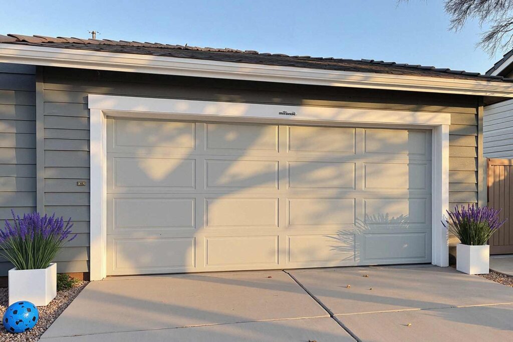 Soft Gray Garage Door With White Trim on Gray Home, garage door colors, garage door paint ideas, modern garage door colors, garage door color schemes, best garage door colors, curb appeal, garage door painting ideas, Garage Door Colors, Garage Door Hues, Garage Door Shades, Garage Door Tints, Garage Door Paint Ideas, Garage Door Coating Concepts, Garage Door Finishing Suggestions, Garage Door Color Inspirations, Modern Garage Door Colors, Contemporary Garage Door Hues, Trendy Garage Door Shades, Current Garage Door Colors, Garage Door Color Schemes, Garage Door Color Combinations, Garage Door Color Palettes, Garage Door Color Arrangements, Best Garage Door Colors, Top Garage Door Hues, Ideal Garage Door Shades, Recommended Garage Door Colors, Curb Appeal, Exterior Charm, Street Appeal, Home Aesthetics, Garage Door Painting Ideas, Garage Door Painting Concepts, Garage Door Painting Inspirations, Garage Door Painting Suggestions