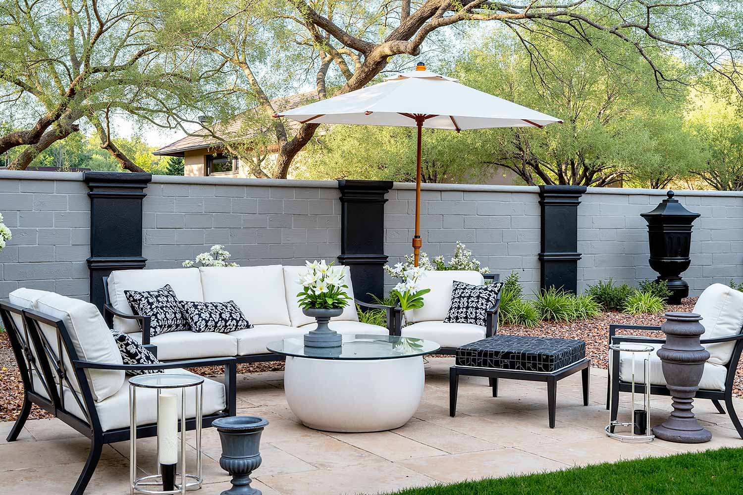 Backyard Wall Colors that Wow: 12 Backyard Wall Ideas - Bryce House ...