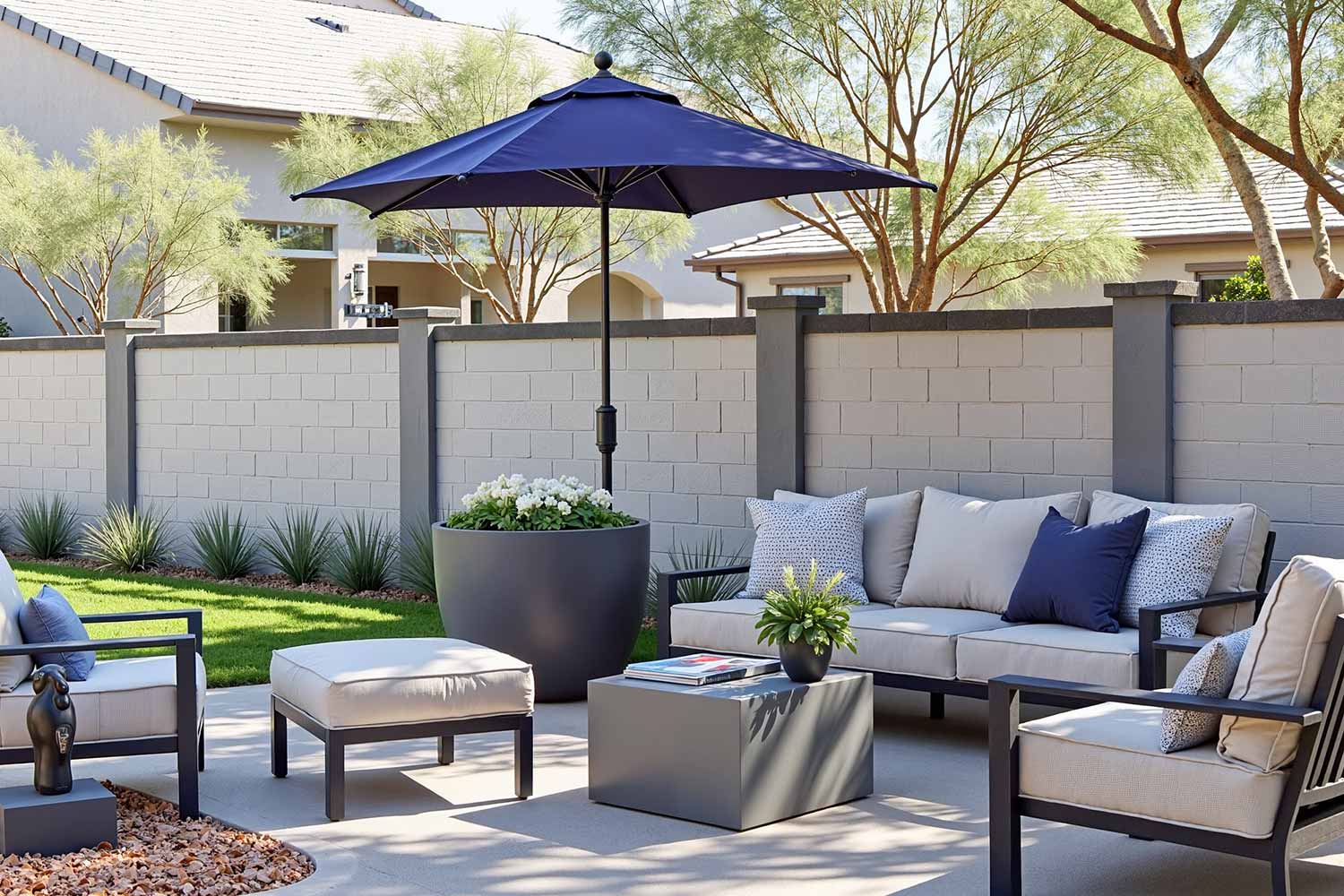 Backyard Wall Colors that Wow: 12 Backyard Wall Ideas - Bryce House ...