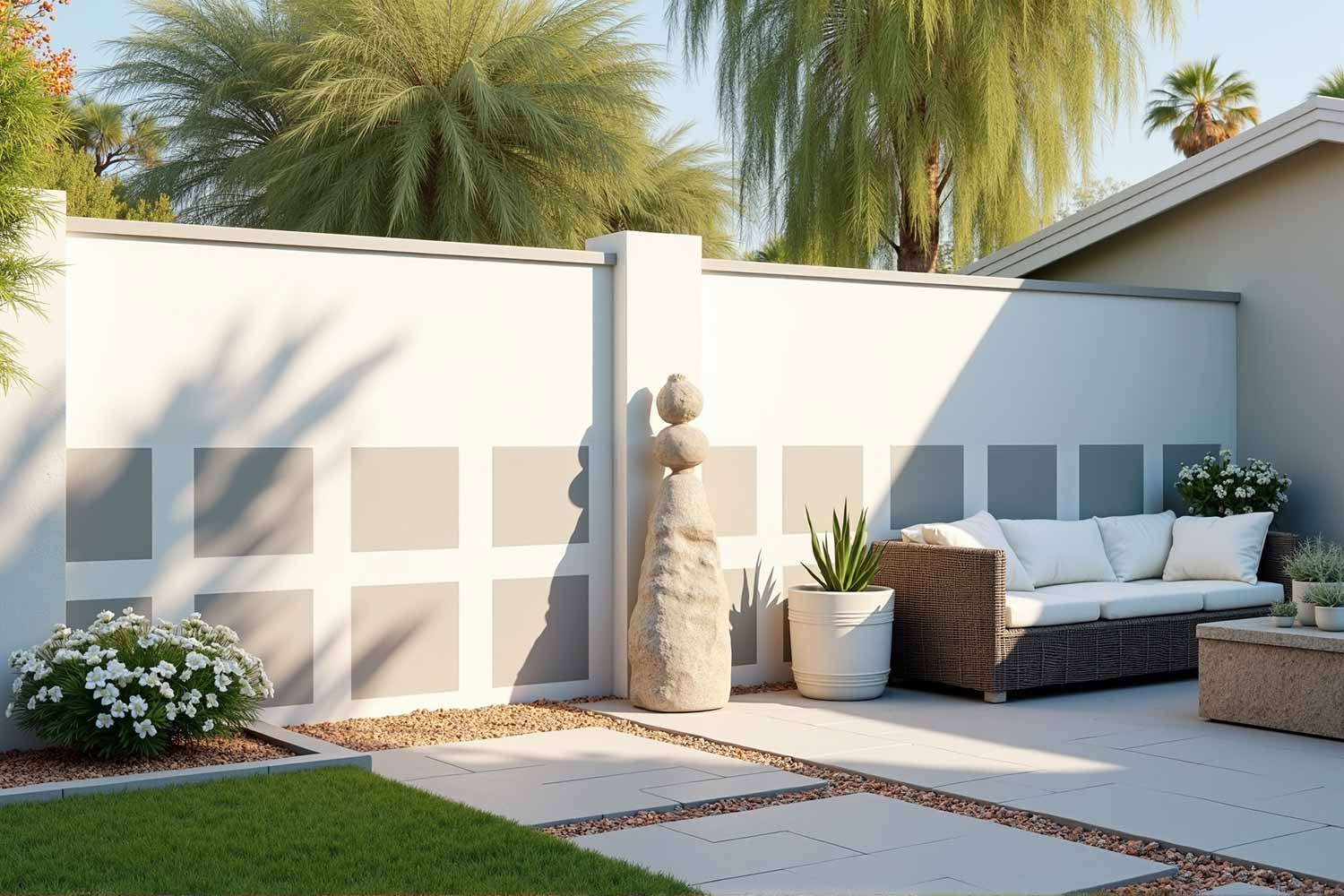 Backyard Wall Colors that Wow: 12 Backyard Wall Ideas - Bryce House ...