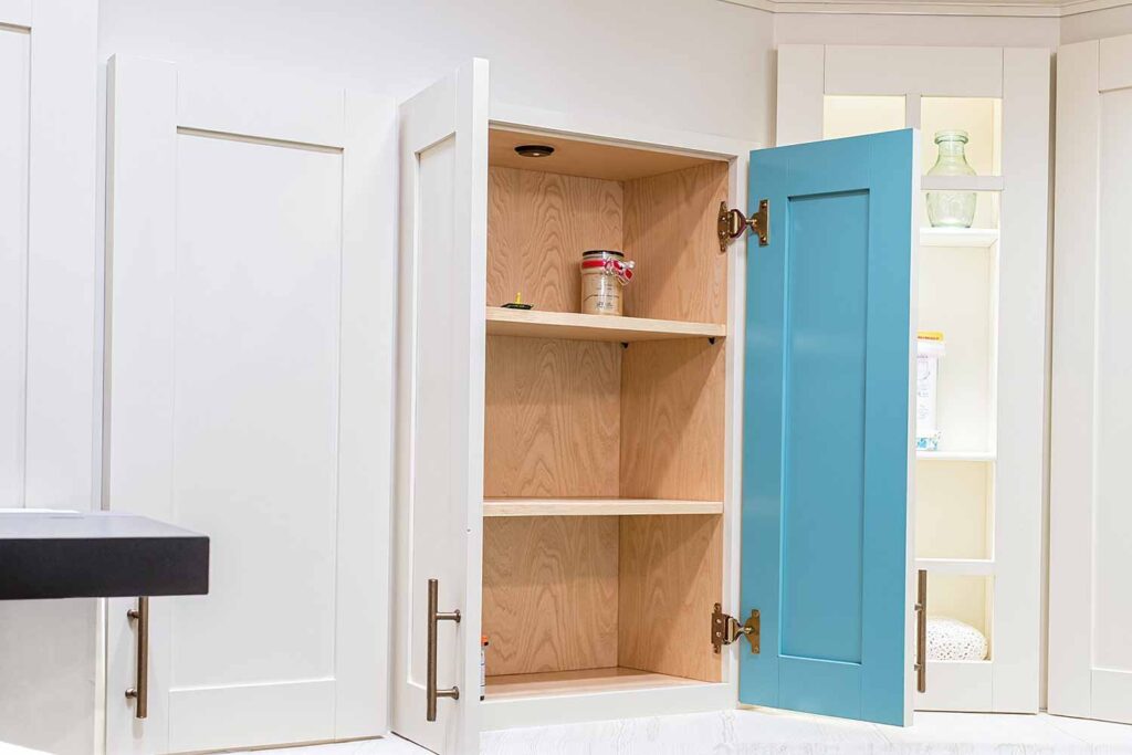 White Cabinets But The Inside Is Painted A Light Blue, painting kitchen cabinets, cabinet painting, cabinet paint transformation, refreshing cabinets, updating kitchen cabinets, cabinet color application, painting contractor, professional painter, cabinet painting expert, painting professional, cabinet refresh concepts, cabinet update inspiration, cabinet renovation ideas, cabinet redesign strategies, creative kitchen cabinets