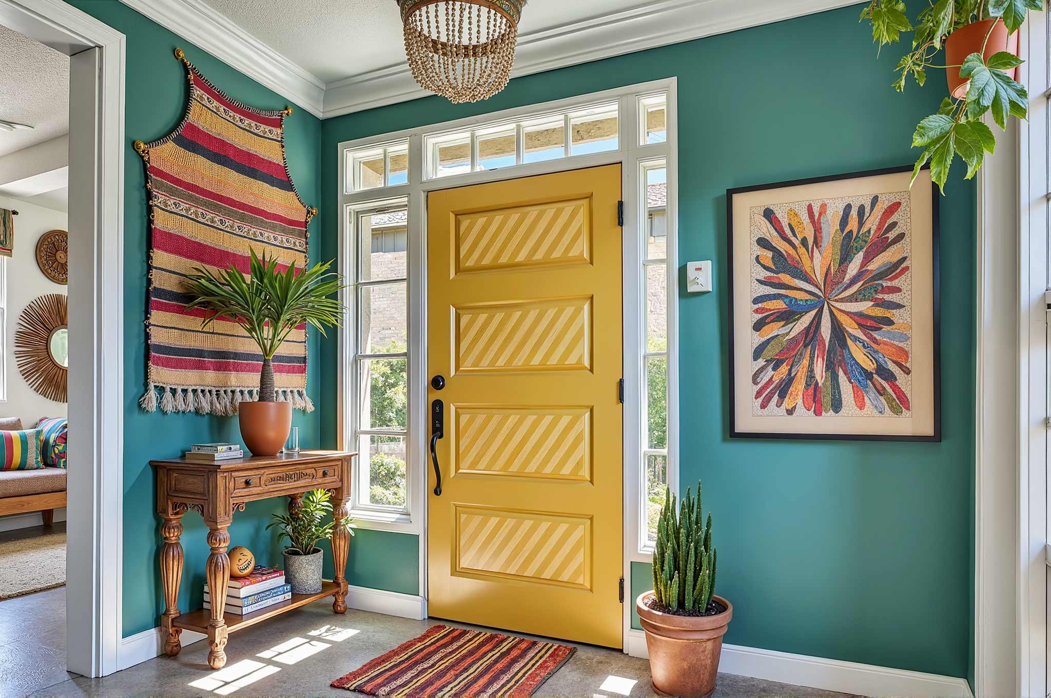 Painting Interior Doors with Personality: Daring Door Painting Ideas ...